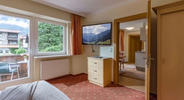 Апартаменты с 2 комнатами с балконом Apartments Rosenhof