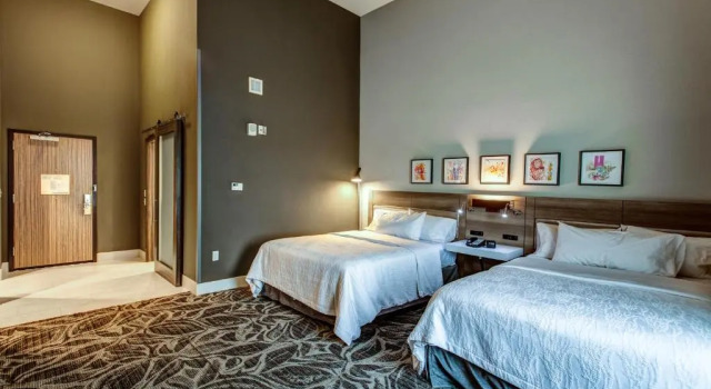 Двухместный номер Standard с видом на сад Hilton Garden Inn Topeka