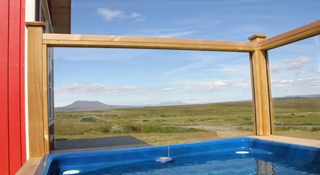 Номер Standard Blue View Cabin 1B with Hot Tub