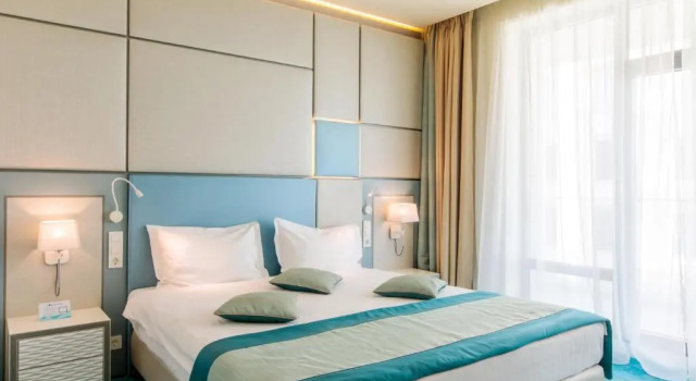 Двухместный номер Deluxe с видом на море Hotel Opera Mamaia