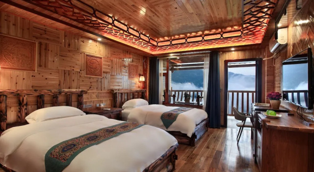Двухместный номер Standard с видом на горы Baike Boutique Hotel