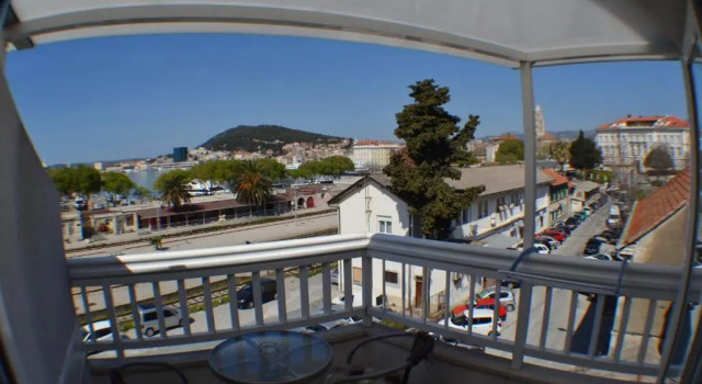 Студия с балконом Apartments Villa Simoni
