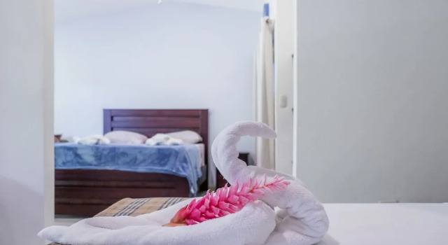 Люкс Deluxe с балконом и с красивым видом из окна Zula Inn Aparthotel