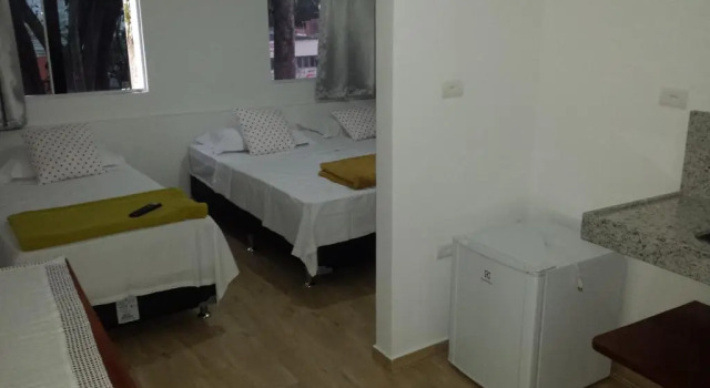 Трёхместный номер Comfort с красивым видом из окна Hotel Reobot Center