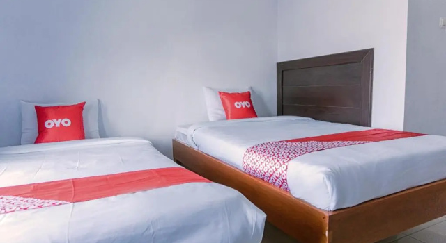 Standard Twin room Hotel O Homiko