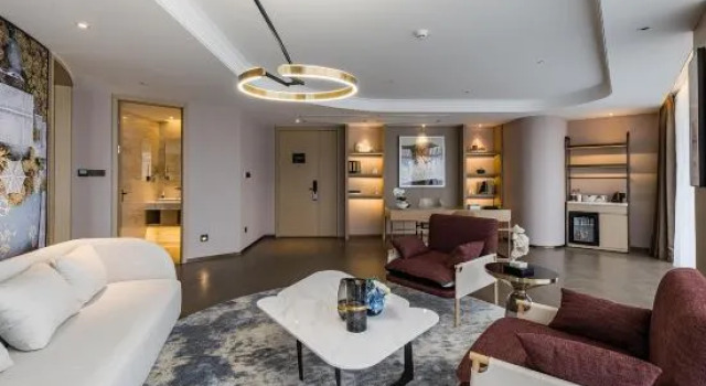 Люкс Premier с видом на реку Atour Hotel Tonglu Fuchunjiang