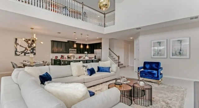 1787Cvt Luxury 6 Bed Villa With Saltwater Pool/Spa Villa, Rezerwuj Willa Kissimmee Kissimmee