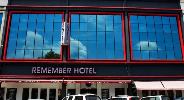 Кровать в общем номере Remember Hotel Batu Pahat