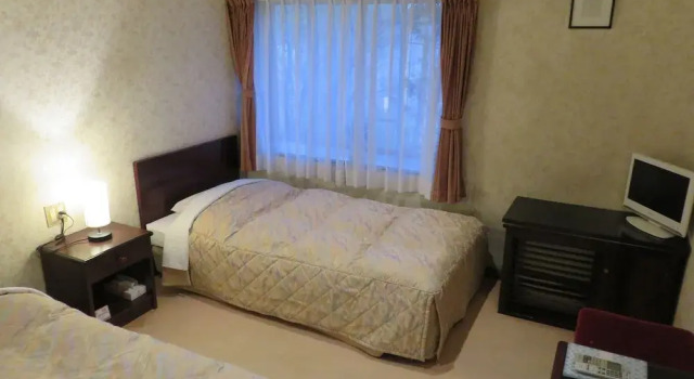 Номер Standard с видом на сад Nikko Pension Lescale