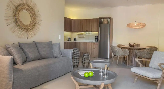 Deluxe Kefalonia Apartment Apartment Amaryllis 1 Bedroom Outdoor Pool, Забронировать Апартаменты/квартира Апартаменты Каравомилоса, рядом с Озеро Мелиссани, Апартаменты/квартира
