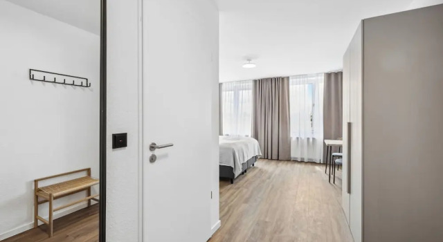 Номер Standard Limehome Düsseldorf Bahlenstr
