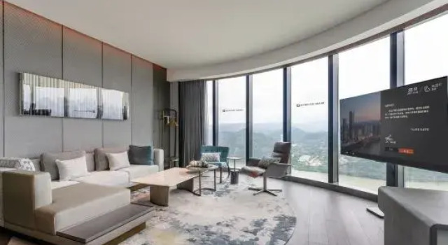 Люкс Deluxe Wyndham Grand Yichang Riverside
