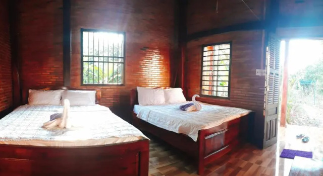 Семейный номер Standard с видом на сад Cat Tien Farmer Lodge