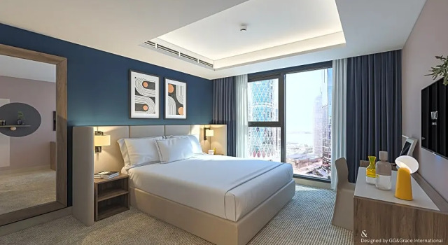 Двухместный люкс c 1 комнатой voco Doha West Bay Suites by IHG