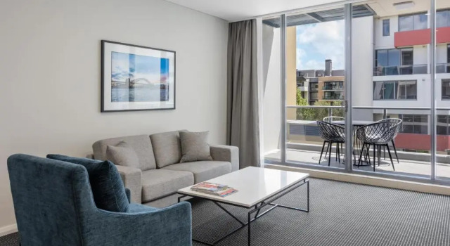 Люкс с 2 комнатами Meriton Suites Waterloo