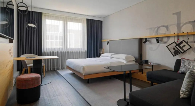 Двухместный клубный номер Executive Frankfurt Airport Marriott Hotel
