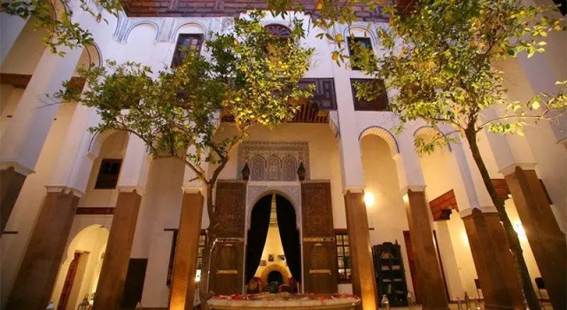 Tredobbelt suite Riad Laaroussa