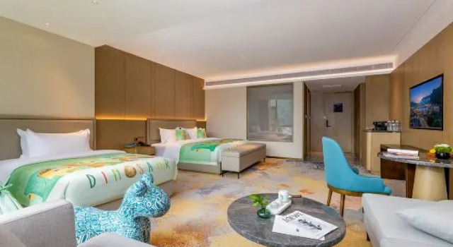 Номер Deluxe Wyndham Zhangjiajie Wulingyuan