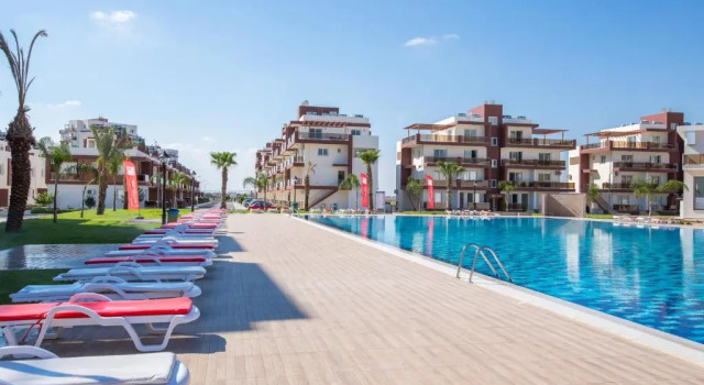 Wake up to stunning Sea Views every day in our 2 Bedroom Apartment, Book Apartment Hotels in Northern Cyprus with a Pool, Swimming Pool
