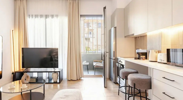 Yamas Urban Living Olympia Suites, Rezervovat Apartmánový hotel Apartmánové hotely v Lemesos, Apartmánový hotel