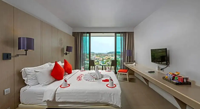 Двухместный номер Deluxe с видом на море The Yama Hotel Phuket