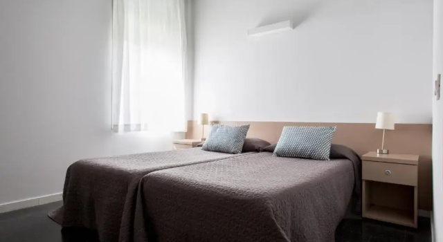 Двухместная студия Residencia Universitaria Resa Roberto de Nobili