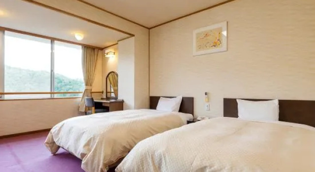 Номер Standard с видом на горы 湯郷グランドホテル Yunogo Onsen Yunogo Grand Hotel