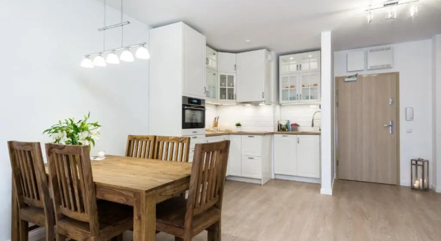 Апартаменты Superior с 2 комнатами с видом на город Elite Apartments Marine Cztery Oceany