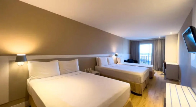 Семейный номер Standard с балконом Praiamar Natal Hotel