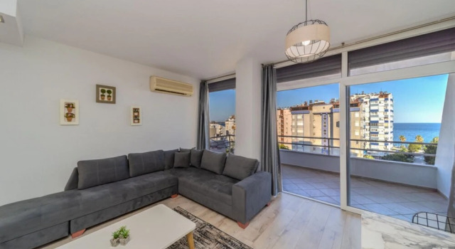 Flat Close to Konyaalti Beach with Sea View, Забронировать Отель Коньяалты 