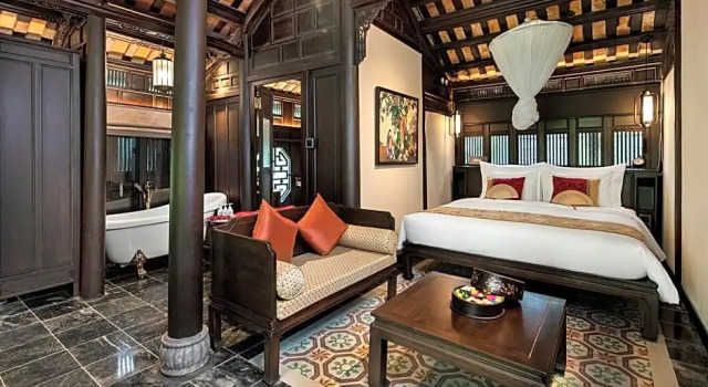 Двухместный номер Deluxe Ancient Huế Garden Houses