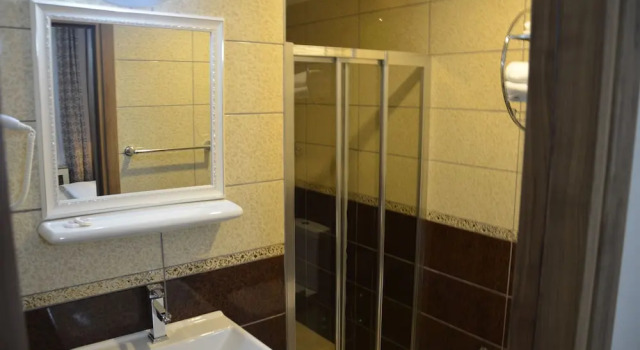 Standardowy jednoosobowy pokój i balkonem i z widokiem na morze Hisar Hotel