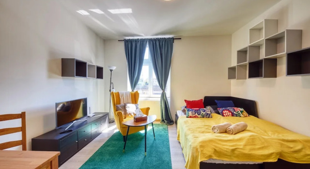 Трёхместная студия Мансарда Villa Bea