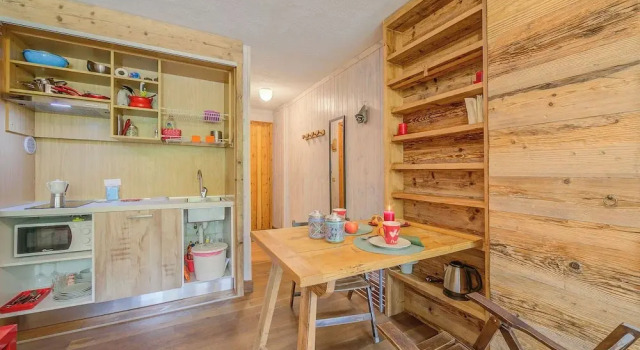 Студия Standard с балконом и с видом на горы Studio Abete Rosso 500m From Ski