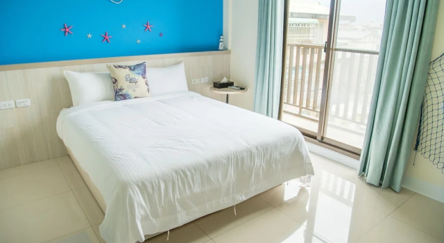 Luxo Quádruplo quarto varanda Mysig