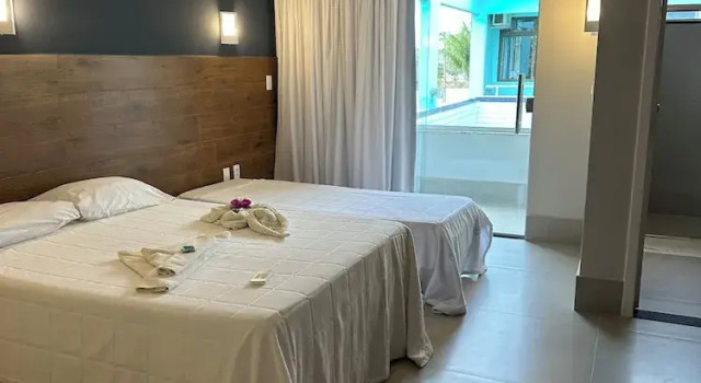 Четырёхместный номер Deluxe Hotel Paraiso Tropical
