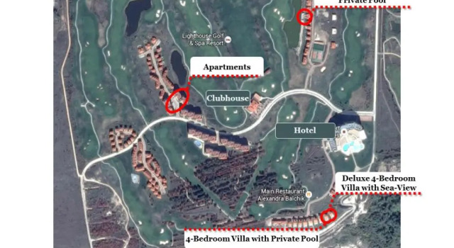 Апартаменты c 1 комнатой с балконом Lighthouse Luxe Estate Apart & Villas