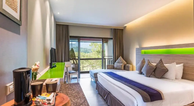 Двухместный номер Deluxe с видом на горы Chatrium Golf Resort Soi Dao Chanthaburi