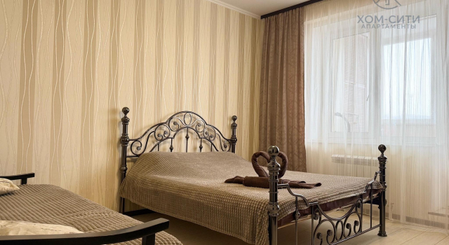 Апартаменты Цокольный этаж c 1 комнатой с балконом Home city Central apartments