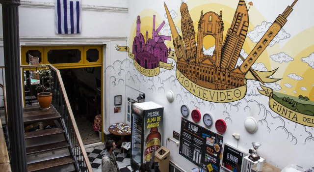Viajero Montevideo Hostel, Prenota Ostello Ostelli a Montevideo, vicino a Cagancha Square, Ostello