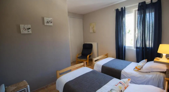 Номер Superior Logis hôtel restaurant Auberge de lEspinouse