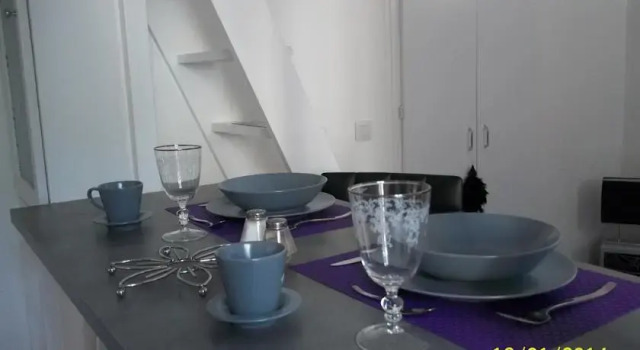 Studio avec Mezzanine Neuf & Design, Забронировать Бутик-отель Ницца Приморские Альпы, рядом с Пляж Фаброн