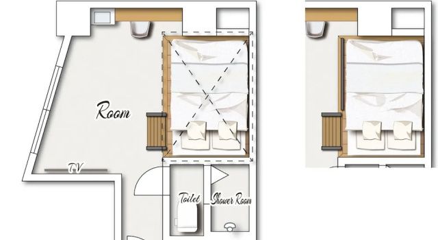 Четырёхместный номер Standard ZONK HOTEL Tenjin-Watanabedori