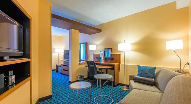 Двухместная студия Fairfield Inn & Suites Savannah I-95 South