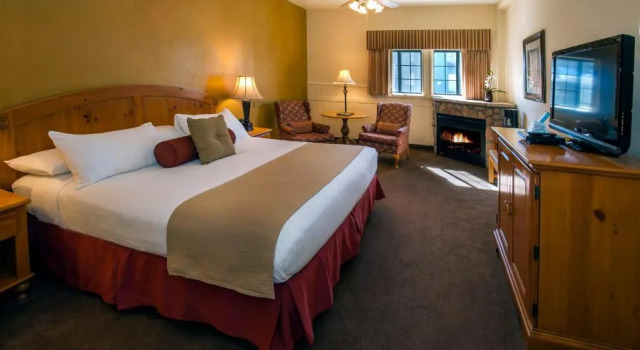Номер Standard с красивым видом из окна Austria Hof Lodge