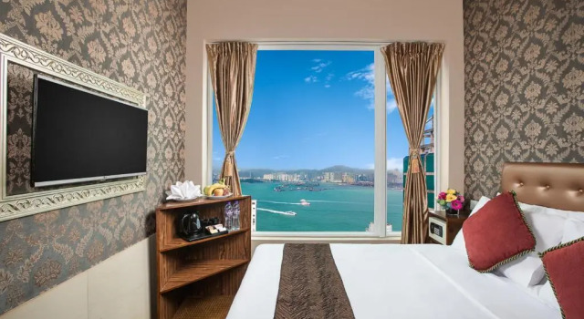 Двухместный номер Deluxe с видом на гавань Ramada Hong Kong Harbour View