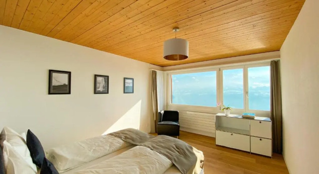 Panorama Boutique Apartment with Air Condition, SPA entry in Solbadhotel, Prenota Appartamento Sigriswil 