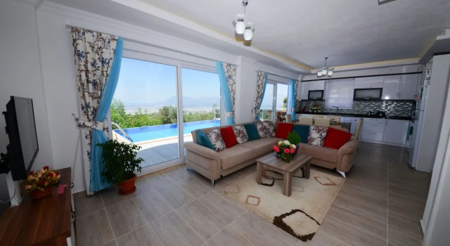 KAL4800 Villa Utku 3 Bedrooms, Забронировать Вилла Отели провинции Антальи с парковкой, Парковка