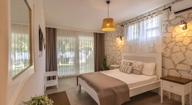 Двухместный номер Standard с видом на море Kiyi Hotel Selimiye