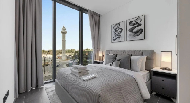 Modern 1BR with Balcony Sobha Hartland, Забронировать Апартаменты/квартира Дубай Эмират Дубай